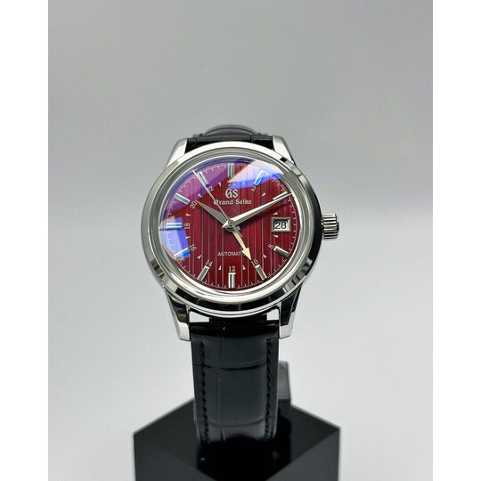 Custom Grand Seiko Mod • GS GMT Red Maple “Yuka Momiji” SBGJ273 • 39mm